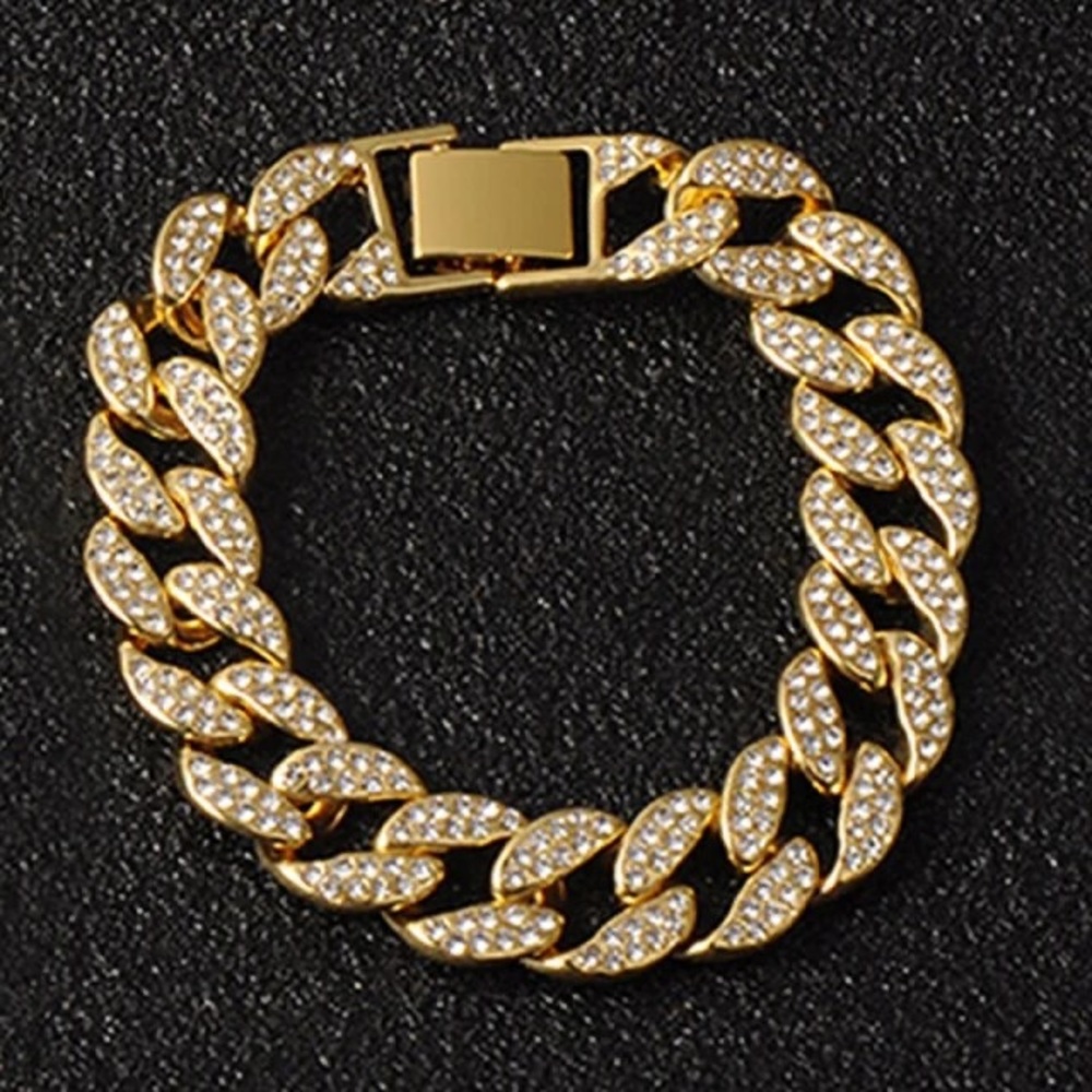 Miami Cuban Chain Men's Bracelet with CZ